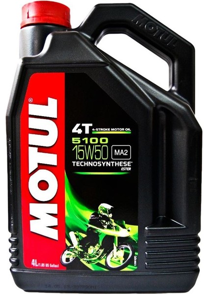 5100 15W50 4T 4 Litre Motosiklet Yağı ( Üretim Yılı: 2023)