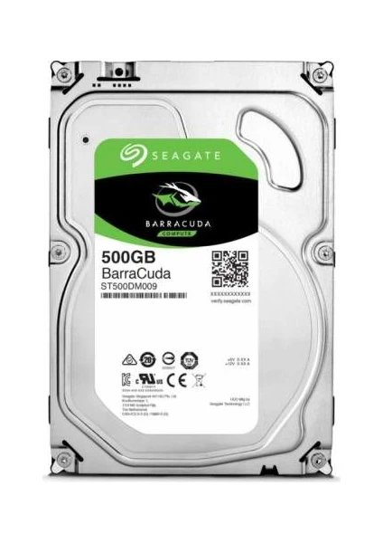 Barracuda 500GB 3.5" 7200RPM 32MB SATA 3.0 NCQ Sabit Disk ST500DM009