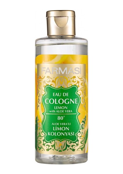 Aloe Veralı Limon Kolonyası 225 Ml