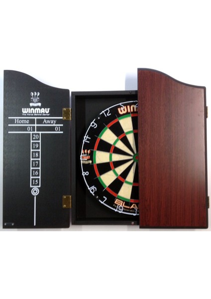 Pusula Oyun Dart Kabini (Winmau Profesyonel Ahşap Dart Kabini)