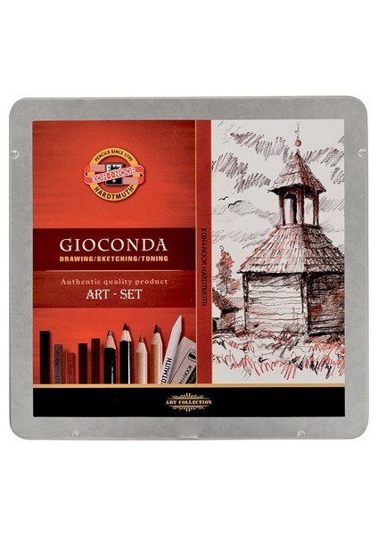 Koh-İ-Noor 8899 Gioconda Art Set Karakalem Çizim Seti