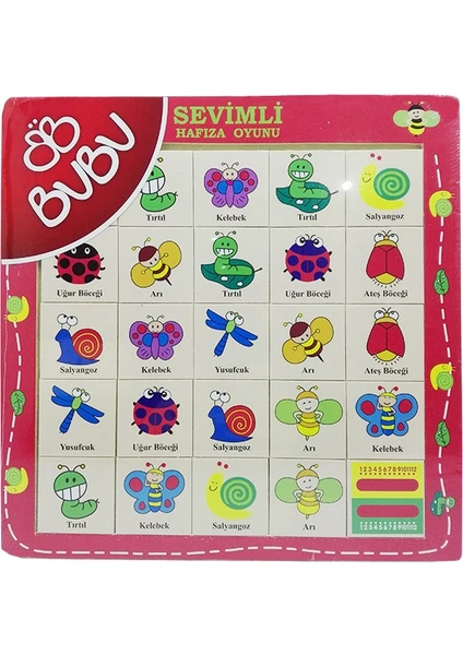 Ahşap Puzzle Hayvanlarhafıza Oyunu Bj-53Ap0062