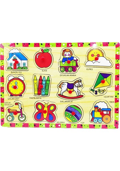 Ahşap Puzzle Oyuncaklar Bj-53Ap0059