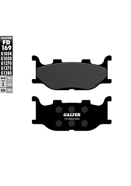 FD169G1054 (FA199V) Yarı Metalik Motosiklet Fren Balatası fiyatları