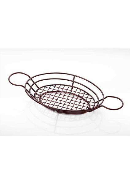 Oval Sunum Sepeti Orta 28 x 10 x 6 cm