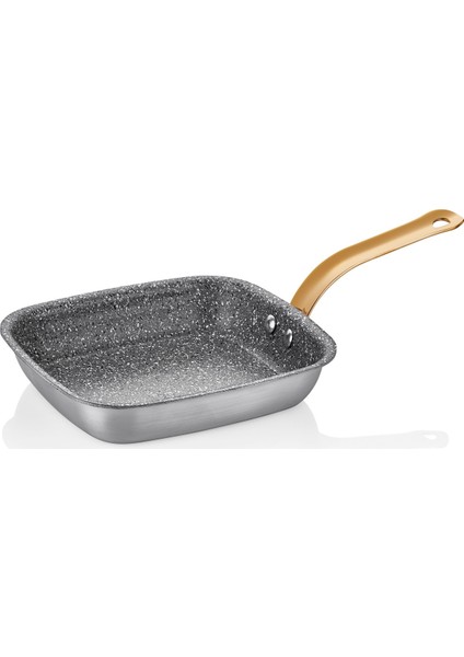 Alu Granit Kare Tava 16 x 14 cm