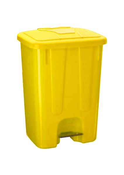 Çöp Konteyneri 65 lt 4260 - Sarı