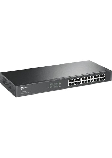 TL-SG1024 24-Port 10/100/1000Mbps % 40 Enerji Tasarruflu 19" Çelik Kasa Gigabit  Rackmountable Switch