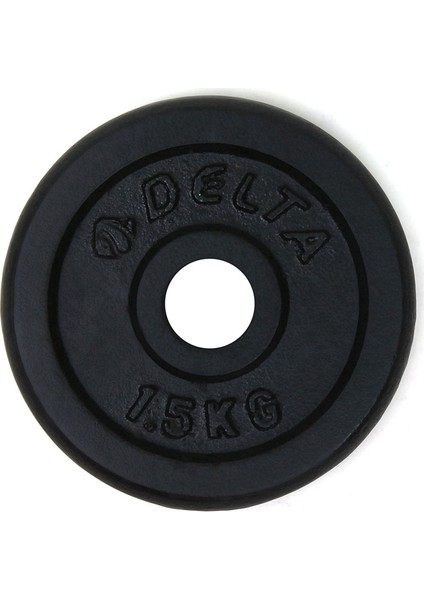 1,5 Kg x 2 Adet Dura-Strong Çiftli Siyah Döküm Plaka