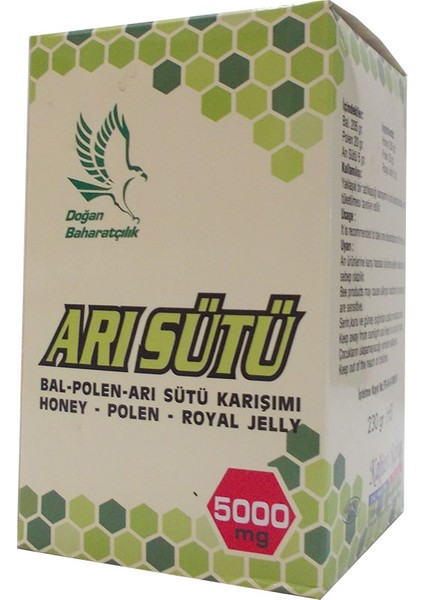 Bal Polen Arı Sütü Karışımı 5000 mg