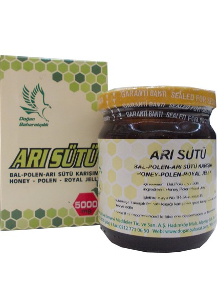 Bal Polen Arı Sütü Karışımı 5000 mg