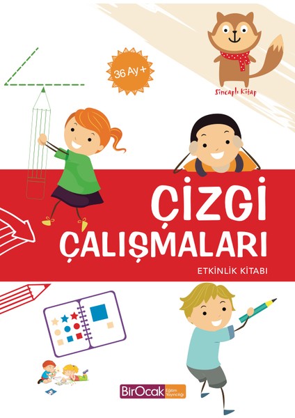 Çizgi Çalışmaları Etkinlik Kitabı (36 Ay) - Elif Alkan