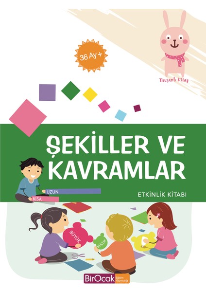 Şekiller Ve Kavramlar Etkinlik Kitabı (36 Ay) - Elif Alkan