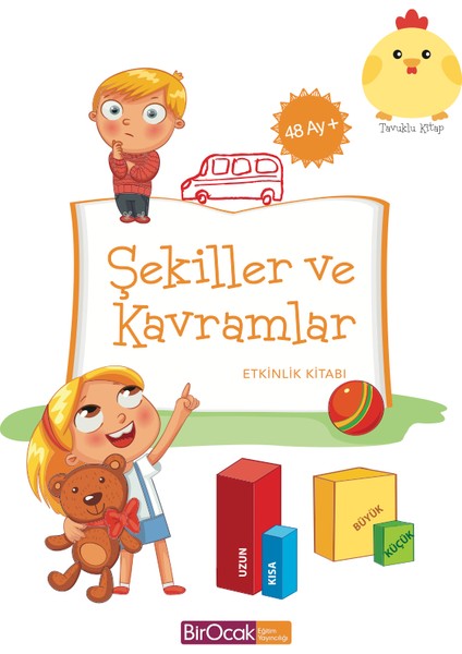 Şekiller Ve Kavramlar Etkinlik Kitabı (48 Ay) - Elif Alkan