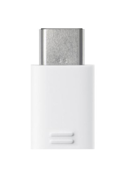 Beyaz USB Micro USB to Type C Adaptör - EE-GN930BWEGWW (Samsung Türkiye Garantili)