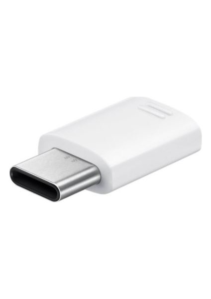 Beyaz USB Micro USB to Type C Adaptör - EE-GN930BWEGWW (Samsung Türkiye Garantili)