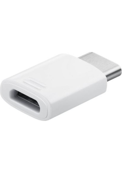 Beyaz USB Micro USB to Type C Adaptör - EE-GN930BWEGWW (Samsung Türkiye Garantili)