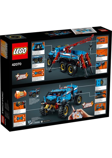 Technic 42070 6 x 6 Çekici Arazi Kamyonu