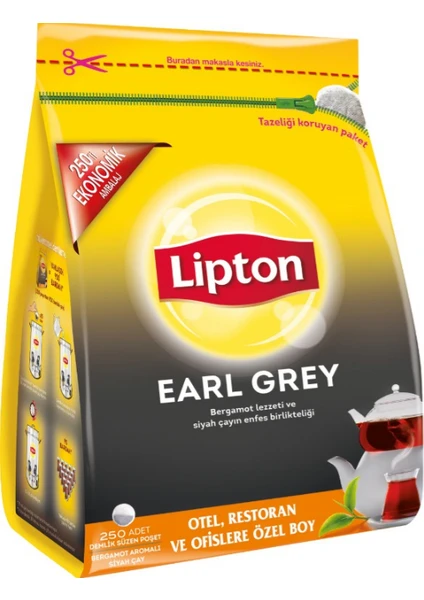 Earl Grey Demlik Poşet Çay 3.2gr 250li