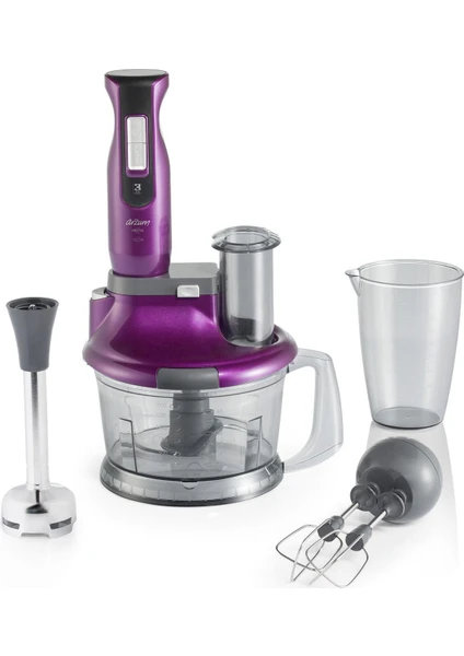 AR1058 Hestıa Mürdüm Multi Blender Seti