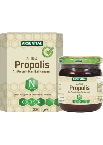 Aksu Vital Propolisli Arı Sütü Bal Polen Karışımı