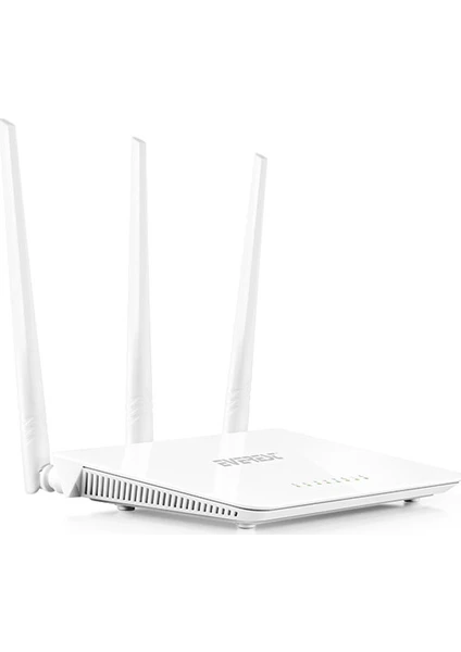 EWR-F303 300Mbps 2.4GHz 3x 5dBi Anten 1x WAN 3x LAN Repeater+AP+WISP Destekli Wireless Router (modem değildir)