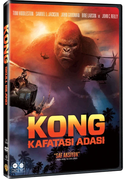 Kong: Kafatası Adası Dvd