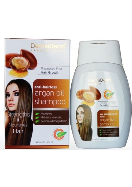 Dermaderm Argan Yağı Özlü Şampuan