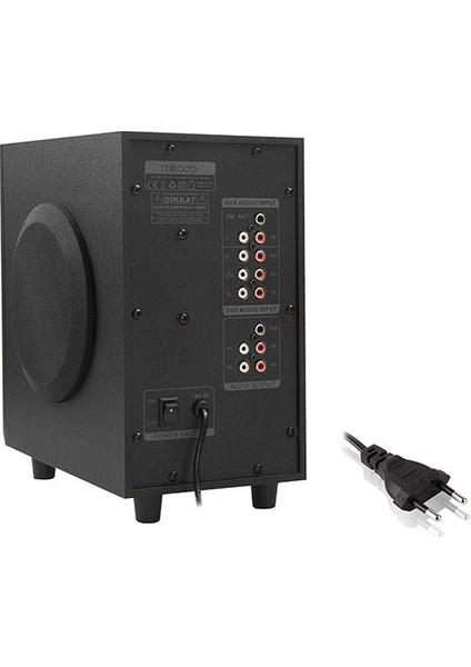 Md-505 5+1 Usb+Sd+Fm Destekli Bluetooth Speaker fiyatları