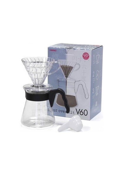 V60 02 Kahve Demleme Kiti - Şeffaf