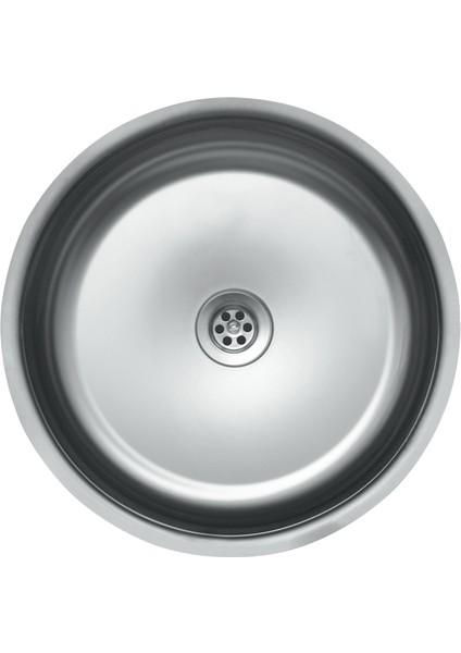 Gürçay Kromevye Mermer Altı Çap 38Cm Paslanmaz Çelik