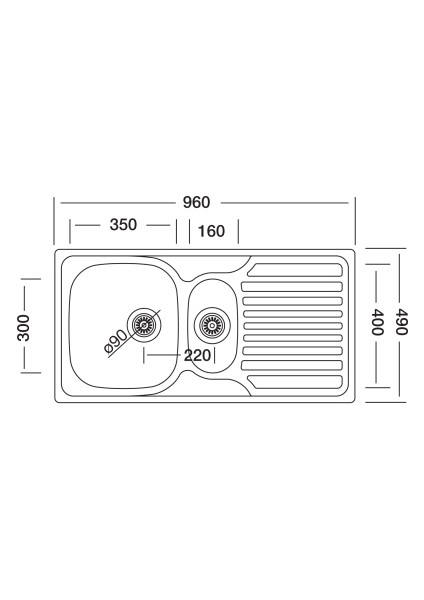 Gürçay Kromevye 50*100Cm Paslanmaz Çelik fiyatları