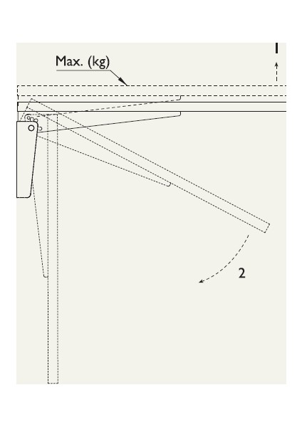 Katlanır Raf Aparatı 30Cm modelleri