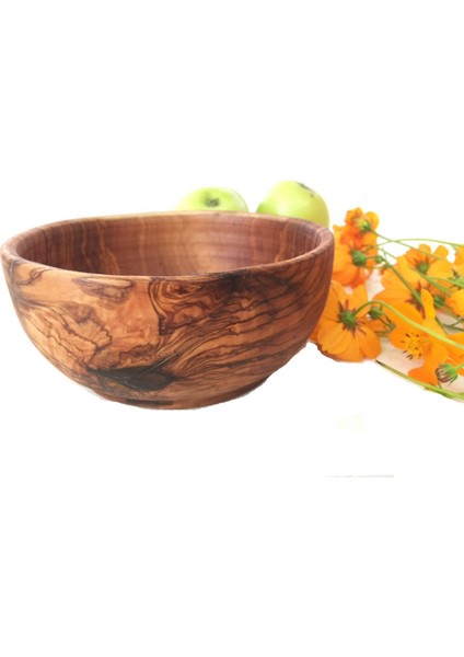 Zeytin Ağacı Kase Düz (16 cm)