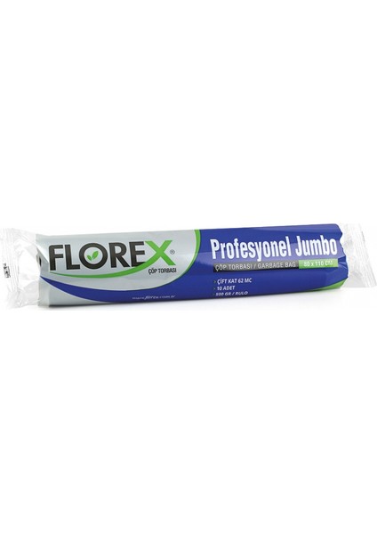 Profesyonel Jumbo Çöp Torbası C Katlama 80 X 110 Cm