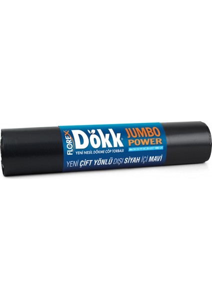 Dökme Çöp Torbası Jumbo Power V Katlama 80 X 110 Cm