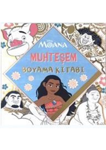 Moana Muhteşem Boyama Defteri