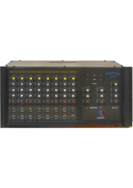 Focus F 6/600 2X300 Watt Anfili Ekolu Küp Mixer