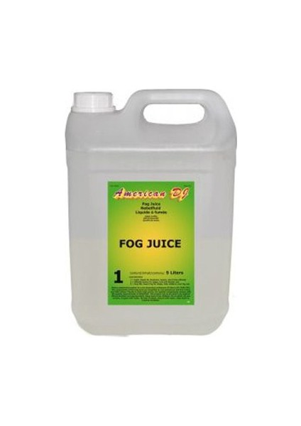 American DJ Fog Juice 1 Hafif Yoğun Sis Likiti 5 Litre