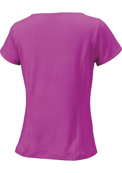 Star Crossover Cap Sleeve Top Kadın T-Shirt Rose Violet (M) (WRA748402MD)