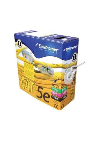 Ethernet Kablosu Cat5 100 Metre