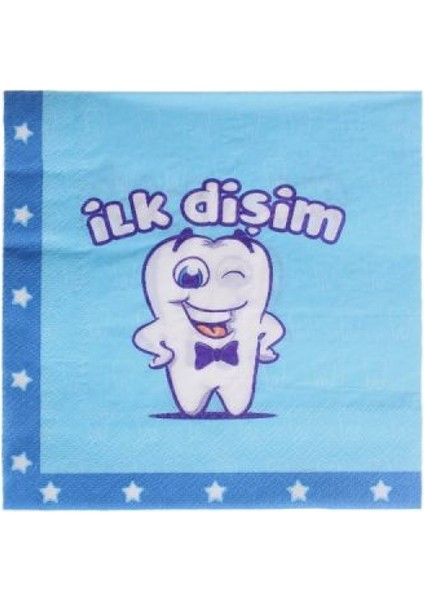 Diş Mavi Peçete