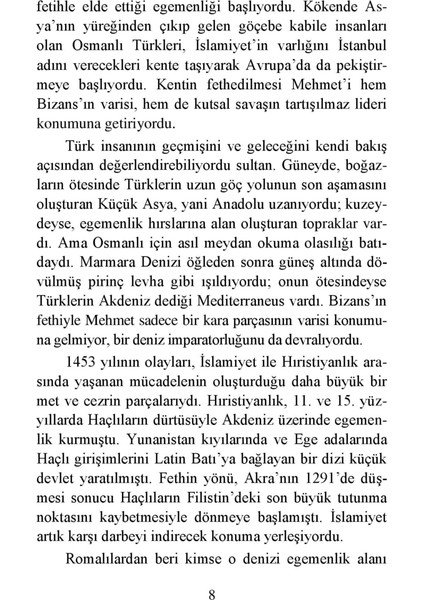 İmparatorların Denizi Akdeniz (Cep Boy)-Roger Crowley
