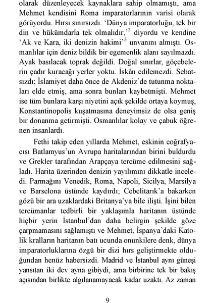 İmparatorların Denizi Akdeniz (Cep Boy)-Roger Crowley