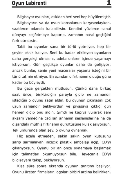 Maceranı Kendin Seç 1: Oyun Labirenti - Ivan Babiano Nieto