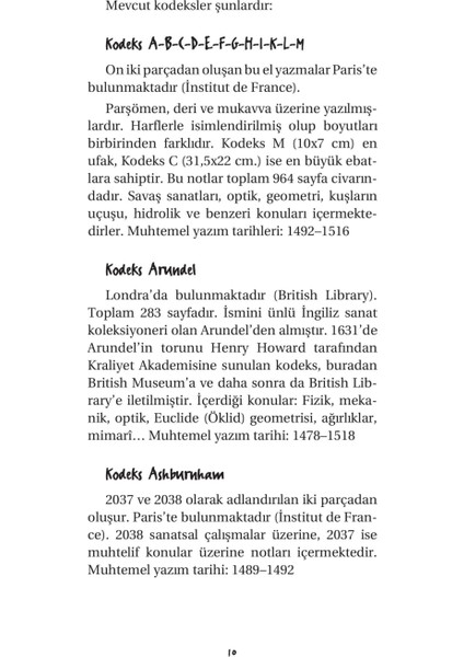 Da Vinci Ve Saklı Not Defteri