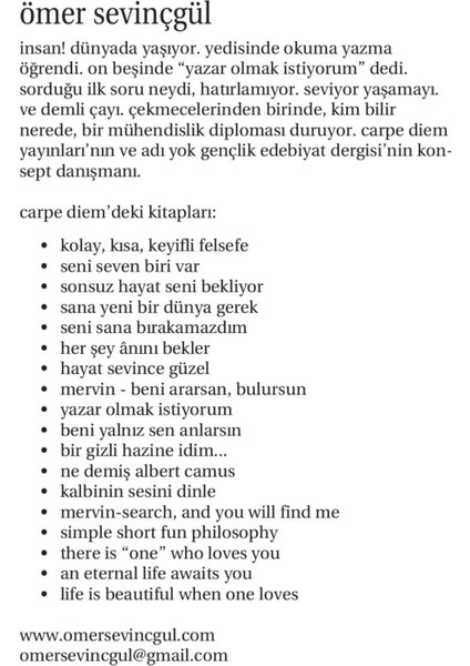 Seni Seven "Biri" Var! - Ömer Sevinçgül