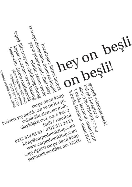 Hey On Beşli On Beşli! fırsatları