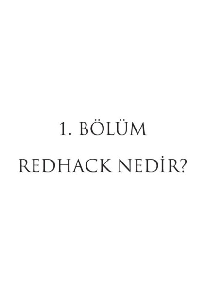 RedHack - (Sanal Alemin Klavyeli Asileri) - Orhan Gökdemir