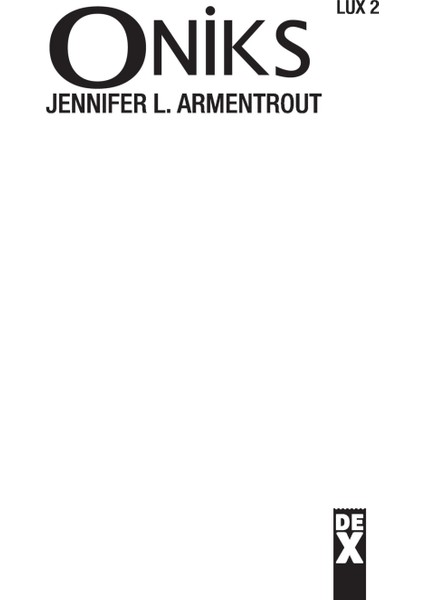 Oniks - Jennifer L. Armentrout